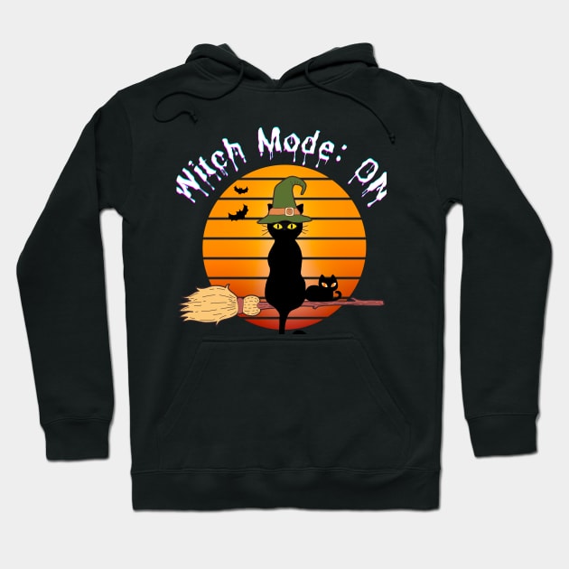 Halloween Witch Mode ON - Halloween 2023 Hoodie by Barts Arts